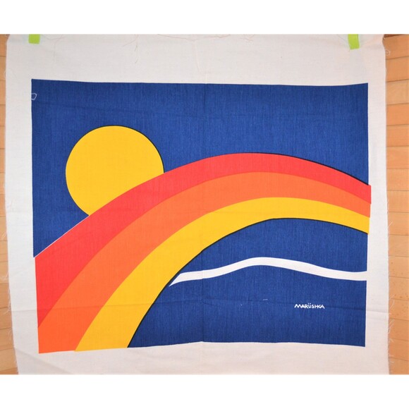COPY - Vintage Marushka The Sun, Rainbow Pop Art